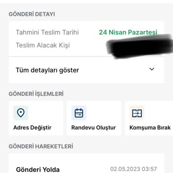 Trendyol Express Kargo Teslimatıyla İlgili Sorun Yaşadım