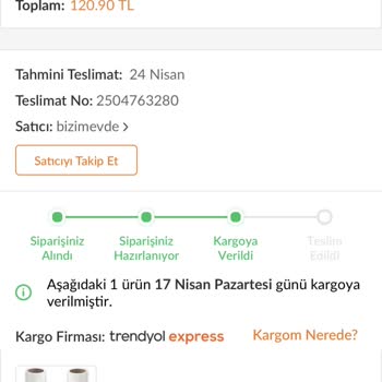 Trendyol Express Kargo Teslimatıyla İlgili Sorun Yaşadım
