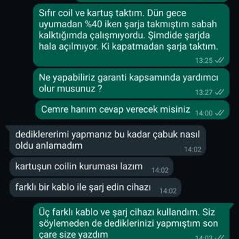 İyibuhar.co Sadece 6 Günde Bozulan Ürünle İlgilenmediler