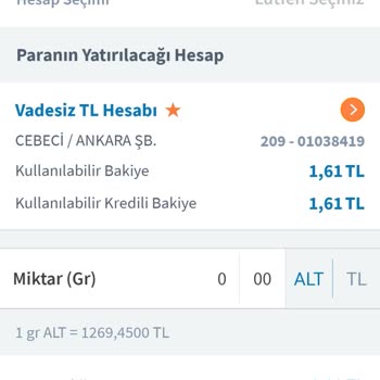 Halkbank Altın Alım Satım