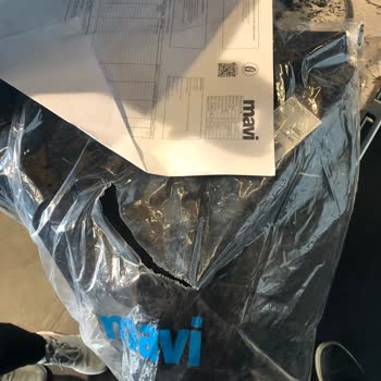 Mavi Defolu Ürün Ve Toz Şikayeti Paket Açılma