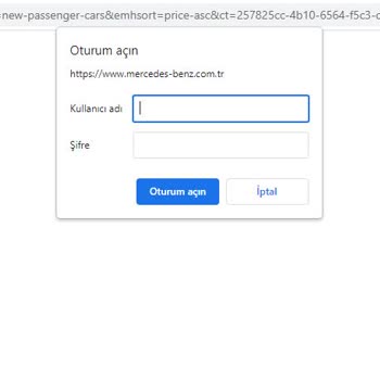 Mercedes-Benz Online Satış Sistemi
