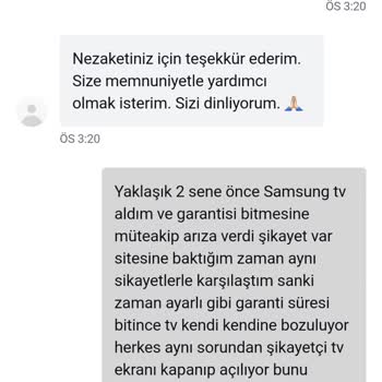 Samsung TV Panel Arızası