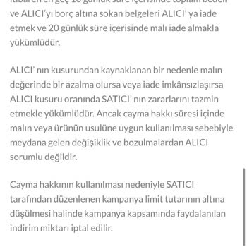 Vildan Kosti İade, Cayma Hakkımız Yeniyor!