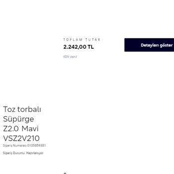 Siemens Ev Aletleri Kapıda Kargo Ücreti Alınması