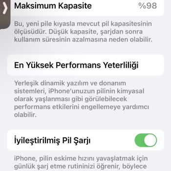 iPhone Apple Pil Ömrünün Erken Azalması