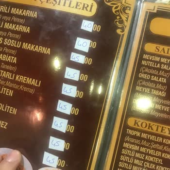 Lokma Cafe Menü Fiyat Aykırı Ödeme Alınması