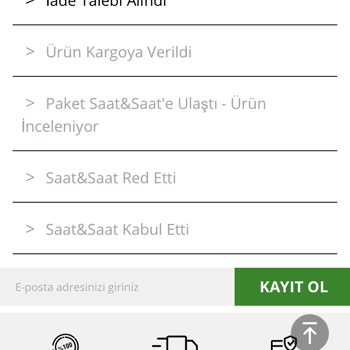 Saat Ve Saat İade Yapamıyorum Müşteri Hizmetlerine Bağlanamıyorum