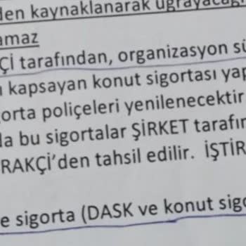 Fuzul Ev DASK Yapılmamış Ve Deprem Den Dolayı Mağduruz