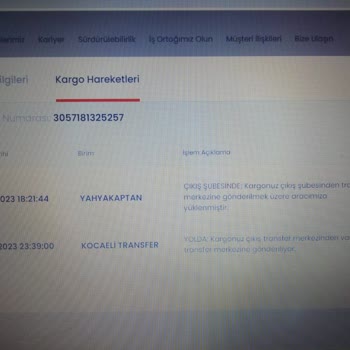 Aras Kargo'nun İlgisizliği Ve Benim İşimi Tehlikeye Atması