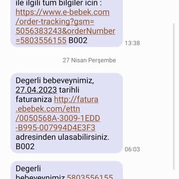 Ebebek 11 Gündür Siparişimi Teslim Etmiyor