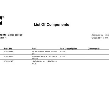 IKEA 304.586.10 Numaralı Ayna Hk.