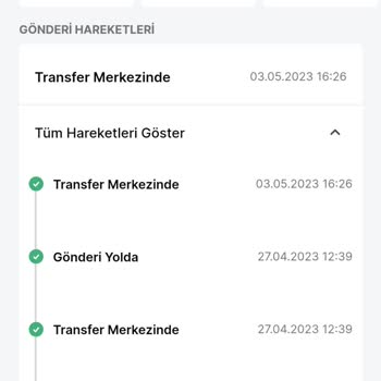 Trendyol Express On Gündür Şehir İçi Kargomu Teslim Etmedi.
