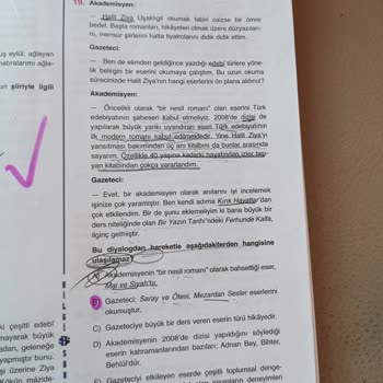 Bilgi Sarmal Yayınları Edebiyat Soruları Yanlış Geliyor
