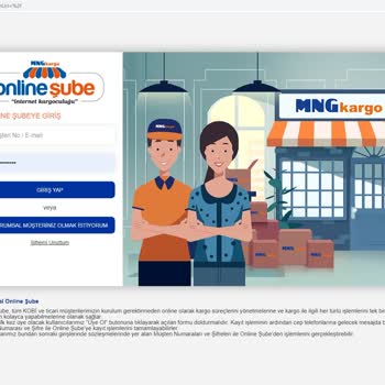 MNG Online İşlemler Sitesi 5 Dakika İçinde Oturumu Kapatıyor