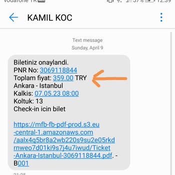 Kamil Koç Sefer İptali Ve İade Sağlamamak