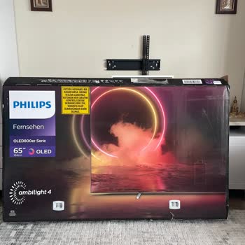 Philips TV Philips 65oled806 Model TV Alırken Yedek Parça Olmayan Ürün Satıldı