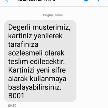 Şekerbank Şikayet Kredi Kartı