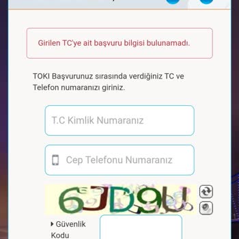 TOKİ Başvuru İade Geri İstiyorum