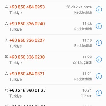 0850 560 08 23 Gün İçin Defalarca Arıyor!