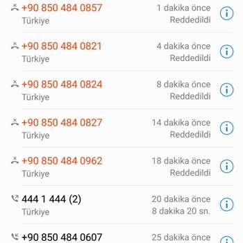 0850 560 08 23 Gün İçin Defalarca Arıyor!