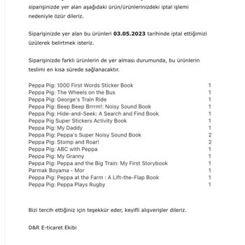 D&R Siparişimi, Paramı Aldı Kitaplarımı Vermedi. O Fiyattan Satmazmış