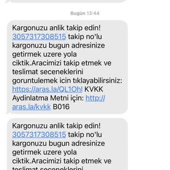 Aras Kargo Soğanlık Şubesi Müşteri