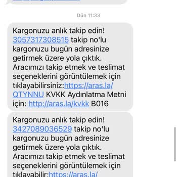 Aras Kargo Soğanlık Şubesi Müşteri