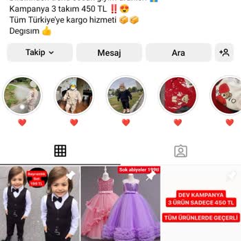 Cocukdunyasikids (Instagram) Instagram Dan Çocuk Elbisesi Sipariş Verdik