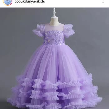 Cocukdunyasikids (Instagram) Instagram Dan Çocuk Elbisesi Sipariş Verdik