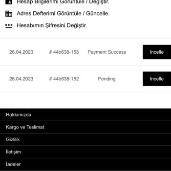 Guess Sipariş Durumunu Öğrenemiyorum