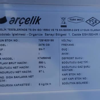 Arçelik Buzdolabı 274532ei Değişim Kararı