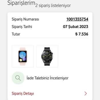Huawei Ouno İademi Kabul Etmiyor Onaylamıyor.