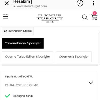 İlknur Turgut Butik Kargo Sorunu