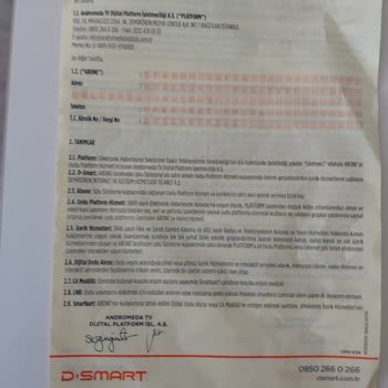 D-Smart TTNET Adına Aradığını Söyleyip Beni Yanıltarak Üye Yaptı!