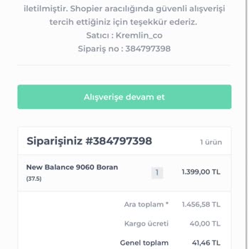 Shopier İptal Ücret İadesi Yanlış Ürün