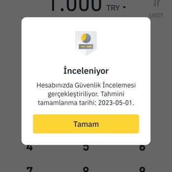 Binance Hesap Aktif Etme Sıkıntısı İnceleniyor