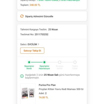 Trendyol Termin Süresi Gelmeyen Kargo