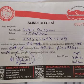 Berliner Tercüme Ve Danışmanlık Tarafından Mağdur Edilmem