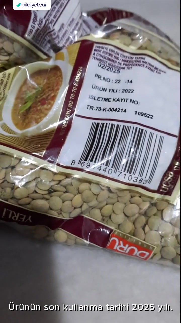 Duru Yeşil Mercimek Böcekli Çıktı videonun kapak resmi