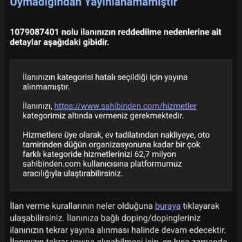 Sahibinden.com İlan Ücretine El Koydu
