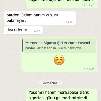 Mercedes Bayi Sigorta