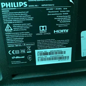 Philips TV Philips LCD TV'de Ekran Çizgileri Oluştu