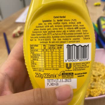 Calve Tadı Bildiğiniz Kimyasal