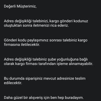 Boyner.com Para İadesi Yapmıyor Adres Değiştirmiyor