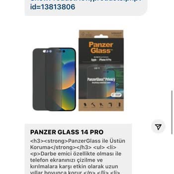 Teknotel Premium Panzer Glass Kırılmaz Cam