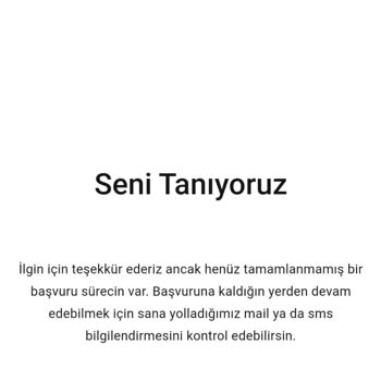 Yemeksepeti Express Başvuruma Geri Dönüş Yok