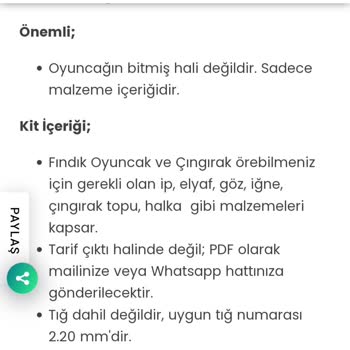 Minihobievi Sipariş Verdim