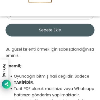 Minihobievi Sipariş Verdim
