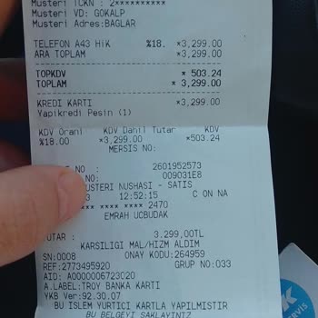 A101 Den Aldığım Hiking A43 Cep Telefonu